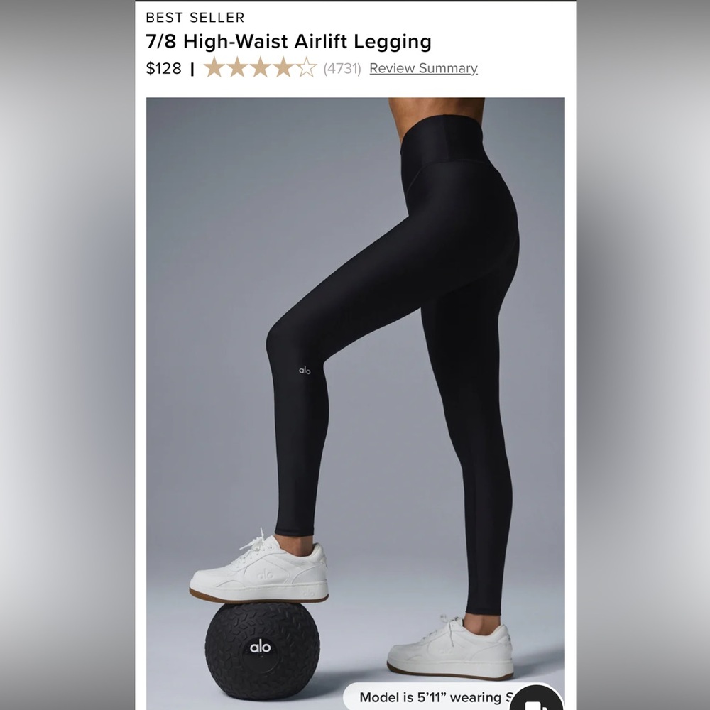 ALO - high waist airlift legging 7/8